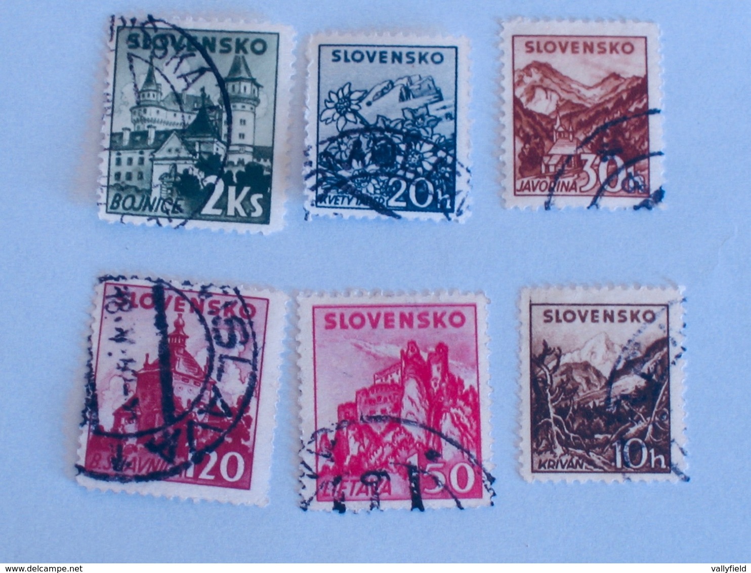 SLOVAQUIE  1940-43   LOT# 5 - Oblitérés