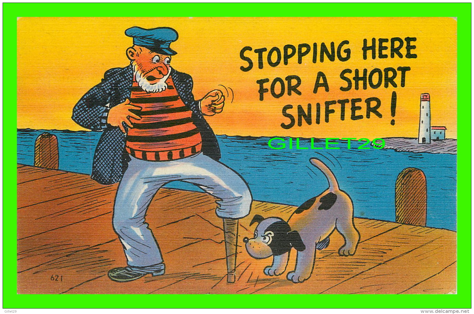 HUMOUR, COMICS - STOPPING HERE FOR A SHORT SNIFTER ! - TRAVEL IN 1948 - - Humour