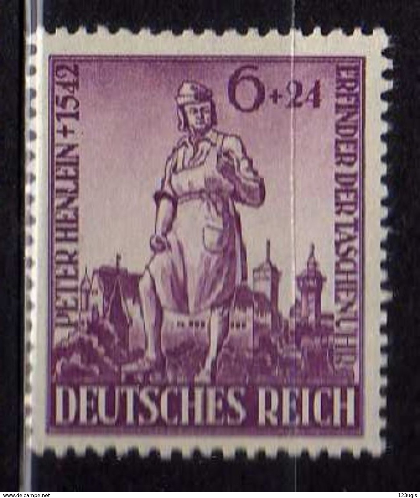 Deutsches Reich, 1942, Mi 819 ** Peter Henlein [240218XXII] - Nuevos