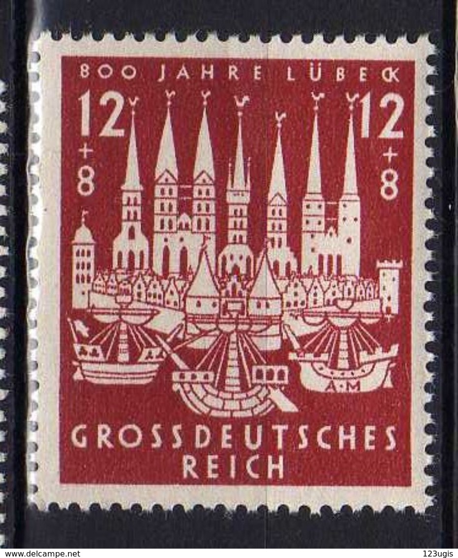 Deutsches Reich, 1943, Mi 862 ** [240218XXII] - Neufs