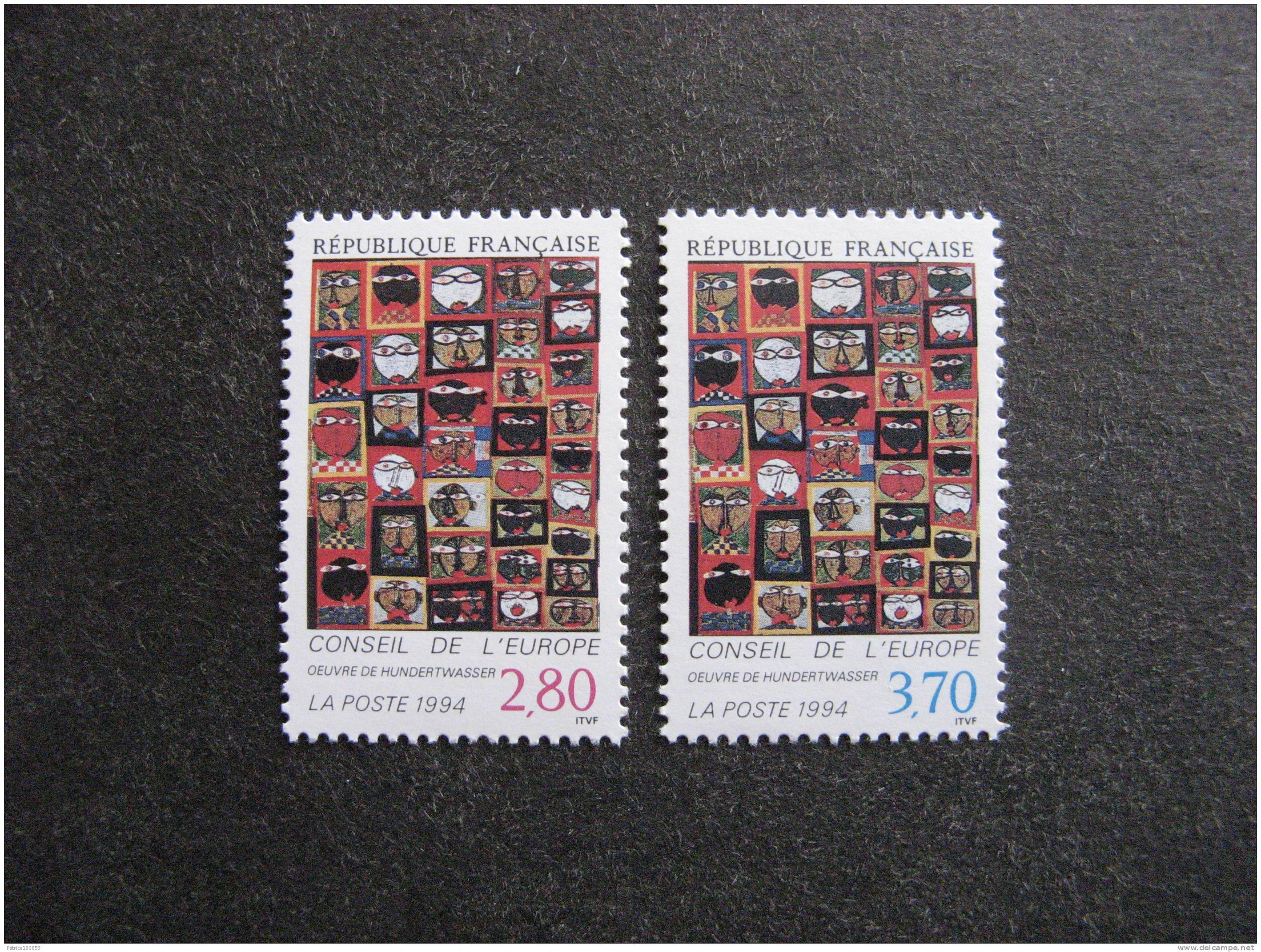 TB Paire De Timbres De Service N° 112 Et N°113, Neufs XX . - Neufs