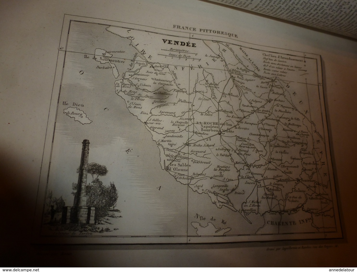 1935  VENDÉE (Histoire-Antiquités-Caractère-Langage-Curiosités-Industrie Commerciale-Gravures-Variétés- Population-etc) - Autres & Non Classés