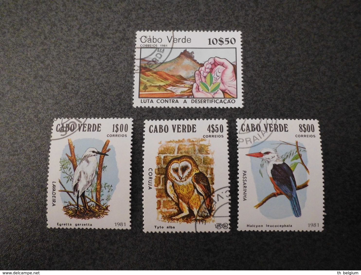 Stamps Of The World: Cabo Verde / Cape Verde (birds) - Cap Vert