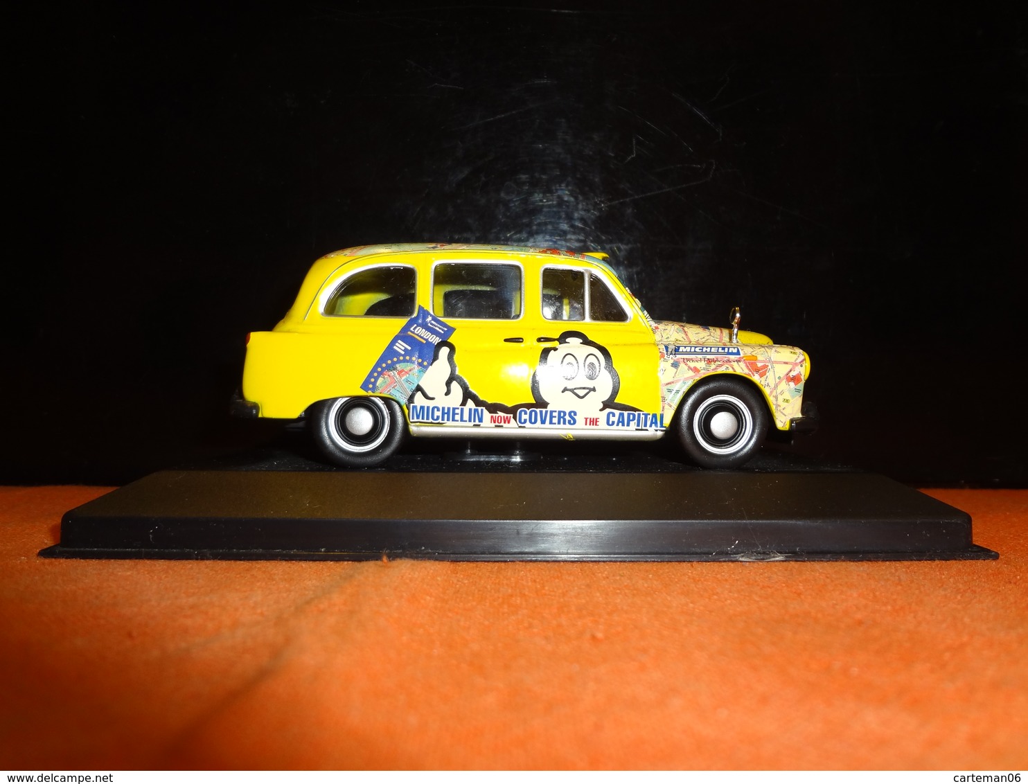 Voiture - Austin LTI FX4 London Taxi  " Michelin" - 1/43 (bibendum) - Advertising - All Brands