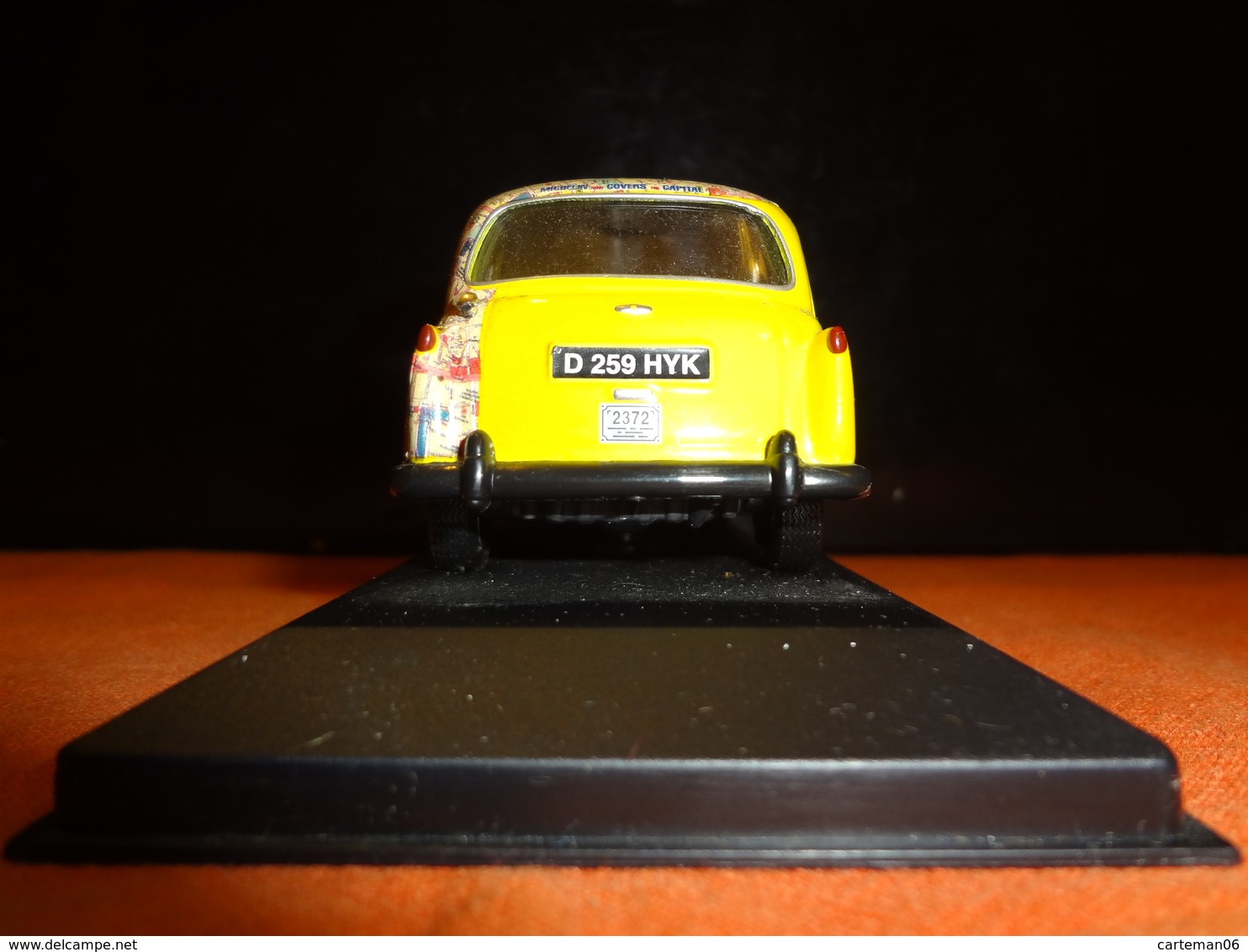 Voiture - Austin LTI FX4 London Taxi  " Michelin" - 1/43 (bibendum) - Publicitaires - Toutes Marques