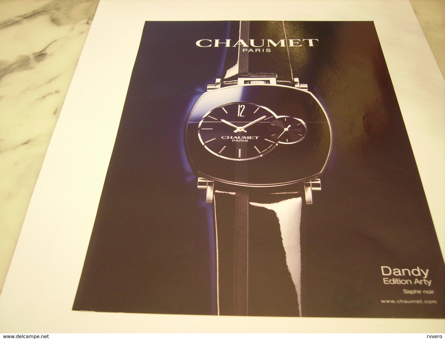 PUBLICITE  MONTRE CHAUMET 2009 - Autres & Non Classés