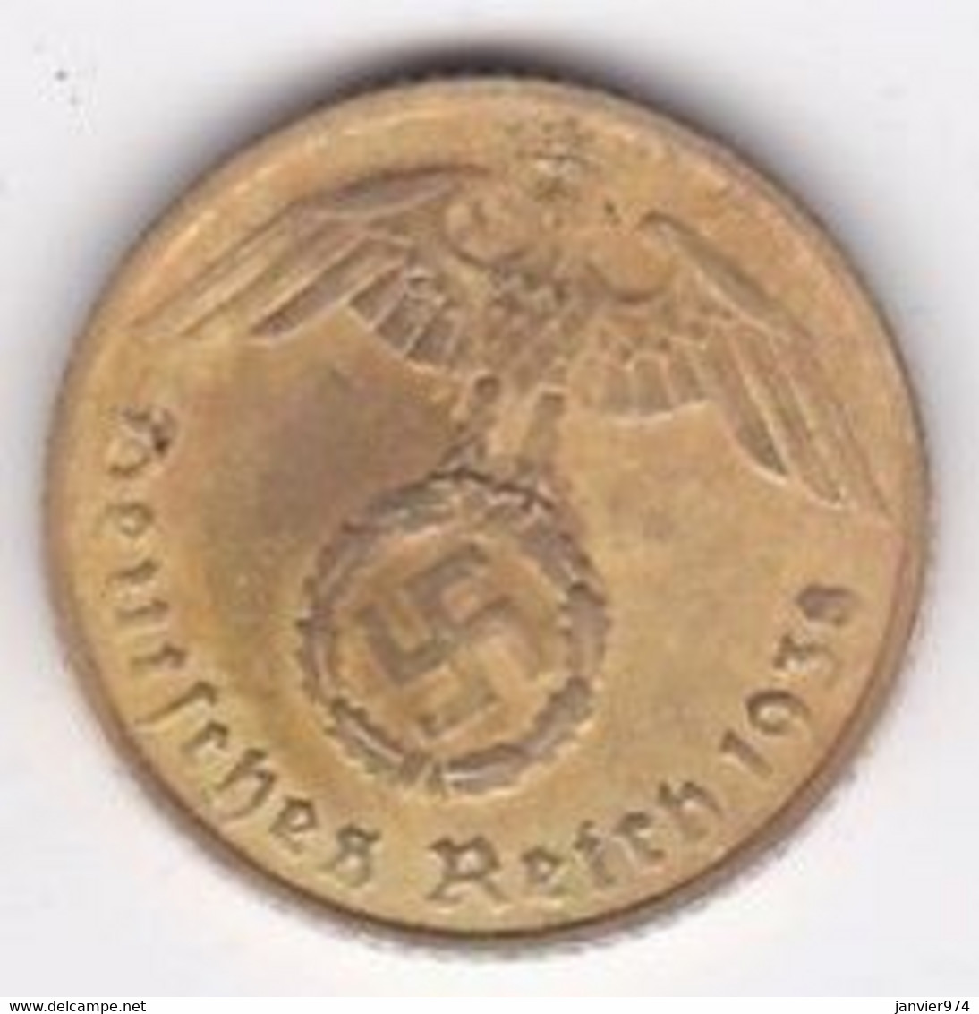 5 Reichspfennig 1938 A BERLIN. Bronze-aluminium - 5 Reichspfennig