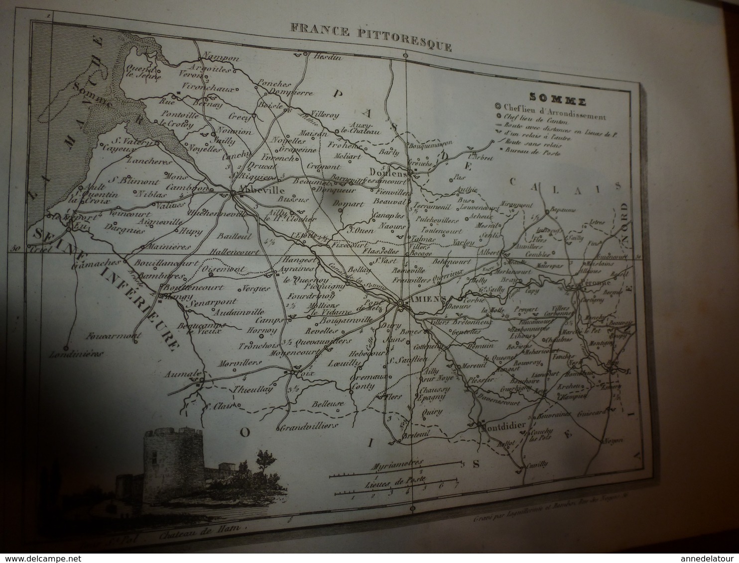 1935 SOMME  (Histoire-Antiquités-Caractère-Langage-Curiosités-Industrie Commerciale-Variétés-Population-Amiens-etc) - Autres & Non Classés