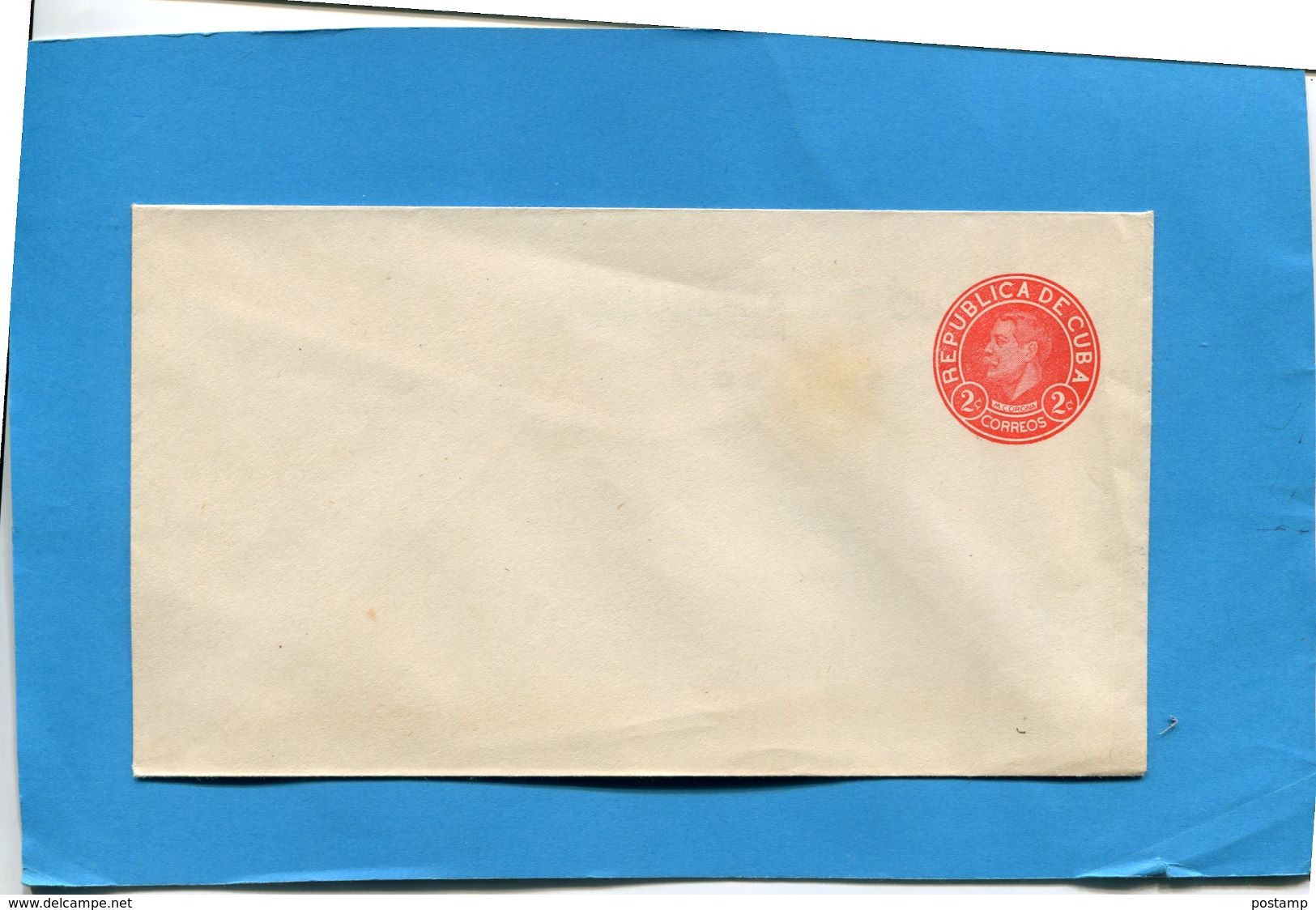 CUBA-Republica-letter    Entier Postal*  -postal Stionery- 1912-neuf-2 Cent-rouge  Corona - Lettres & Documents