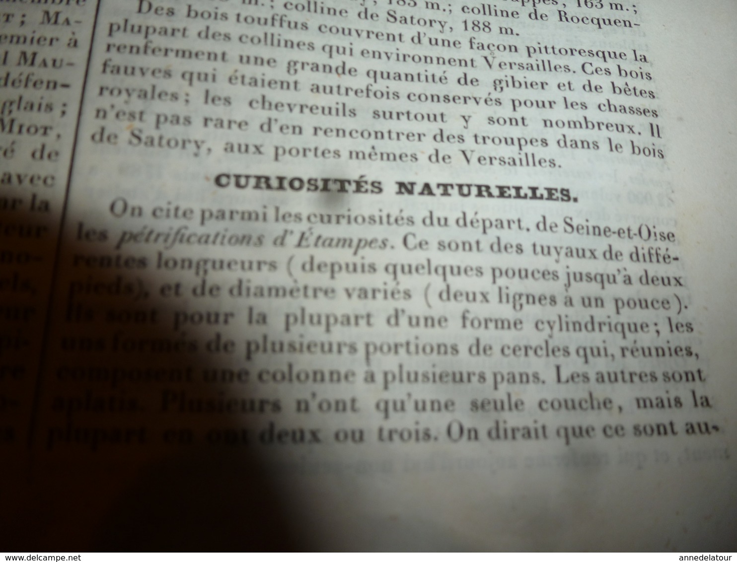 1935 SEINE et OISE (VERSAILLES-Antiquités-Caractère-Langage-Curiosités-Industrie commerciale-Variétés-Population-etc)