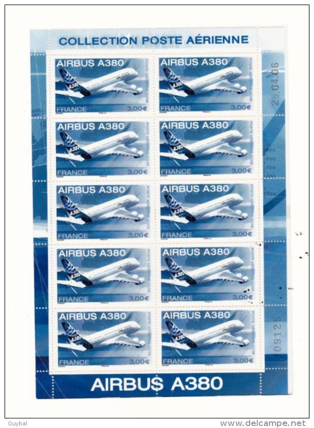 France Poste Aérienne 2006 - Feuillet F69a - 1960-.... Neufs