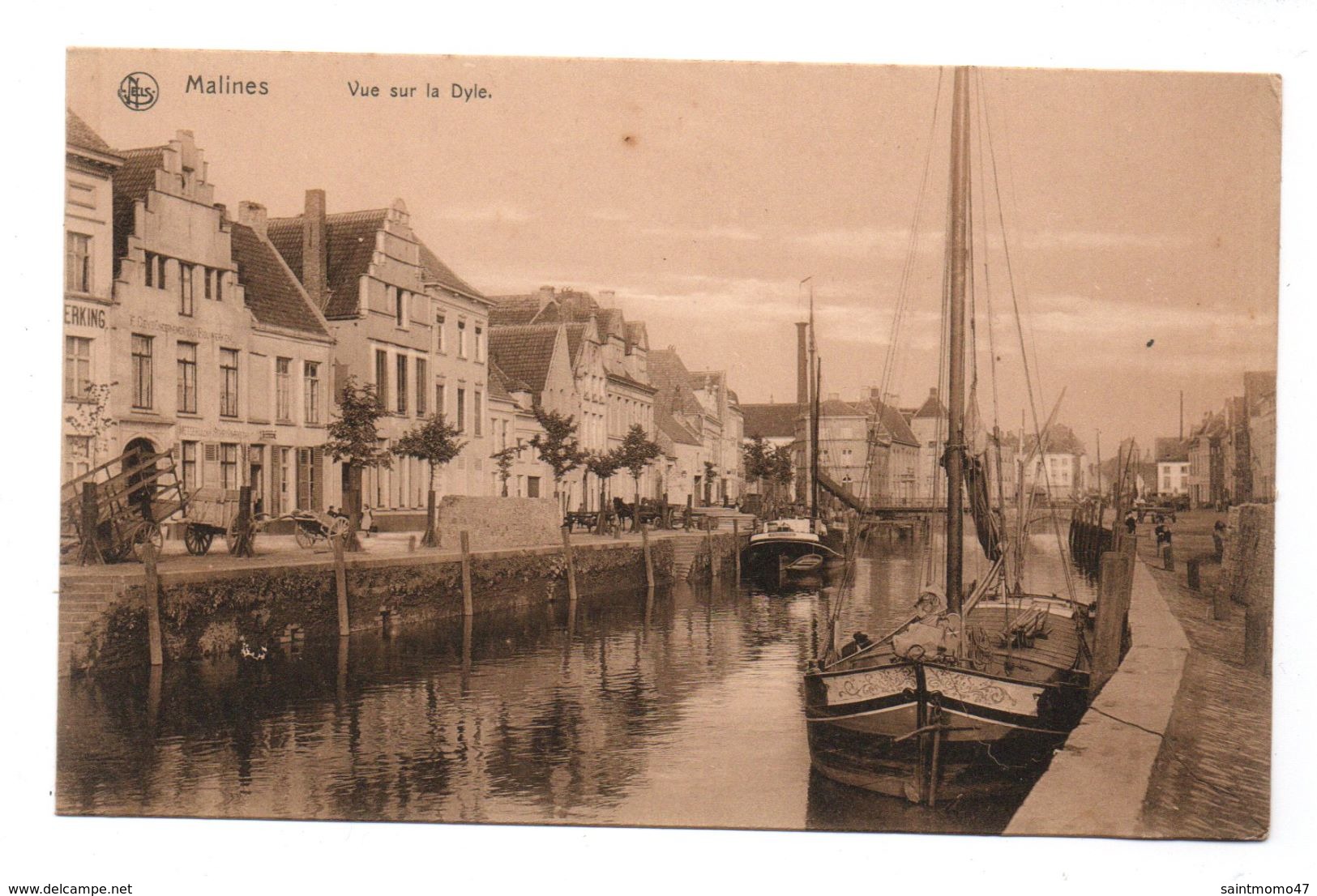 BELGIQUE . MALINES . MECHELEN . VUE SUR LA DYLE - Réf. N°7244 - - Mechelen