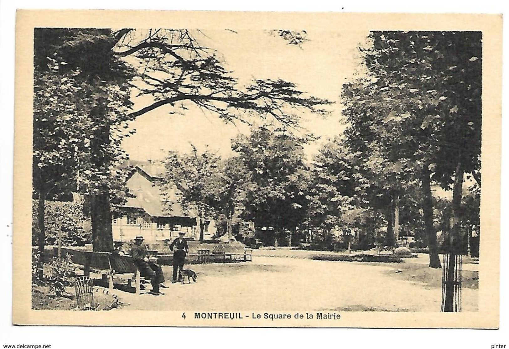 MONTREUIL - Le Square De La Mairie - Montreuil