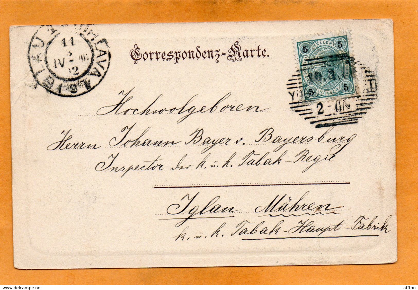 Waidhofen An Der Ybbs 1902 Postcard - Waidhofen An Der Ybbs