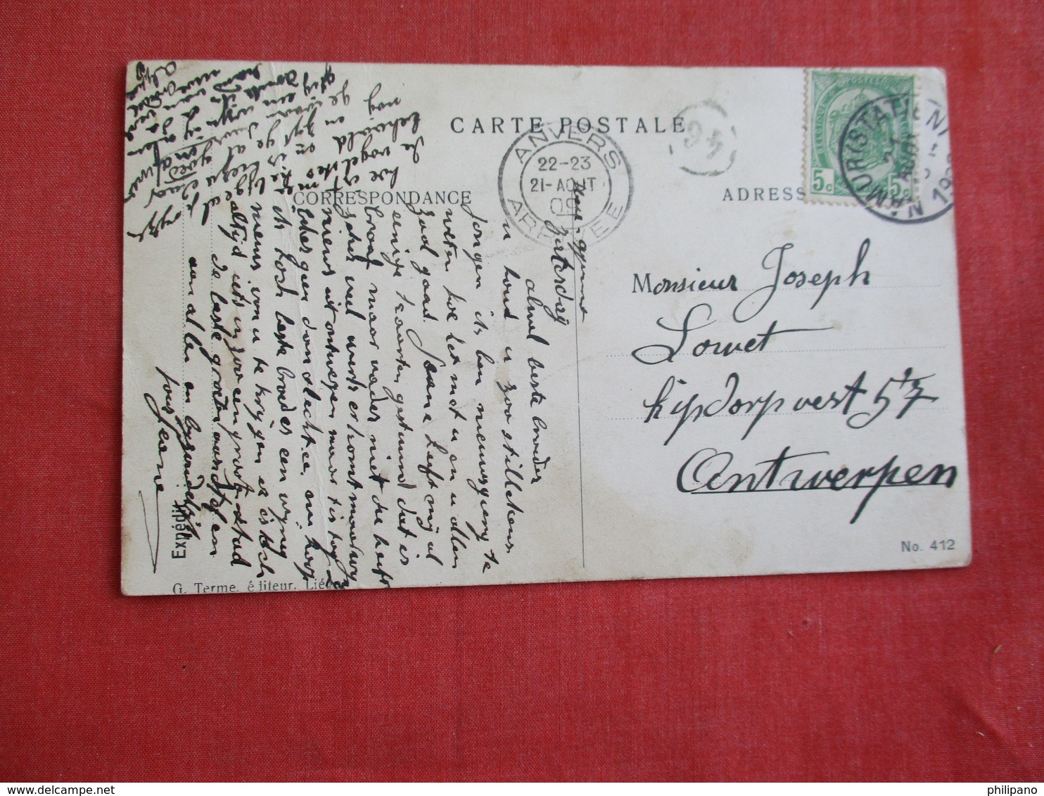 Europe > Belgium > Namur Heer Agimont  Has Crease  Stamp  & Cancel    Ref 2857 - Namur