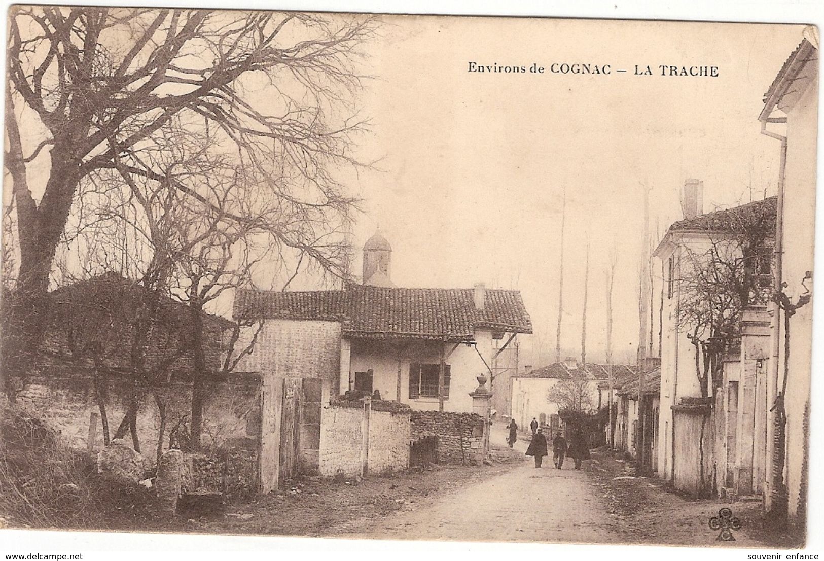 CPA Environs De Cognac La Trache 16 Charente - Cognac