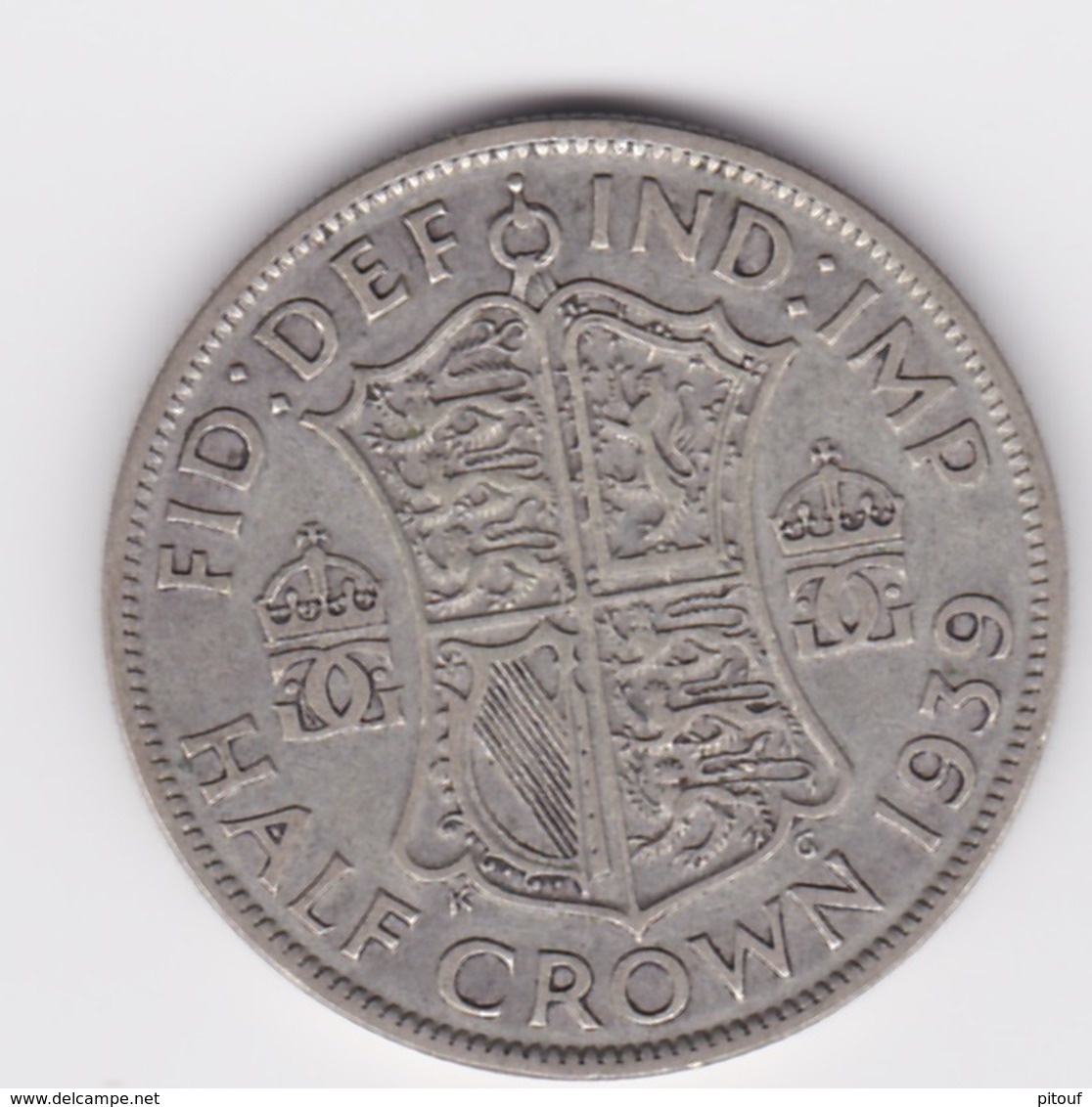 Belle Demi Couronne Argent 1939 TTB - Other & Unclassified