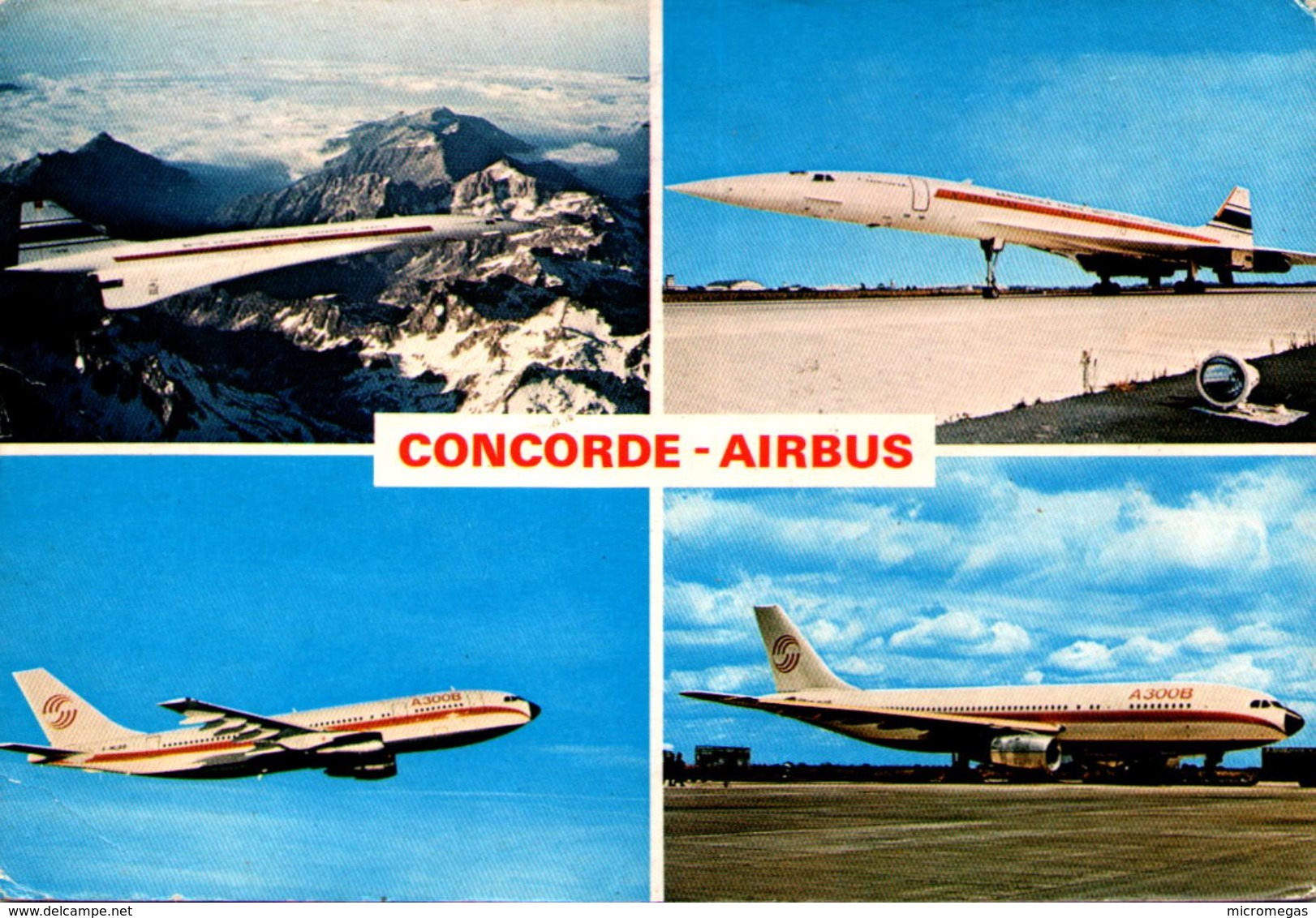 Concorde - Airbus - Multivues - 1946-....: Moderne