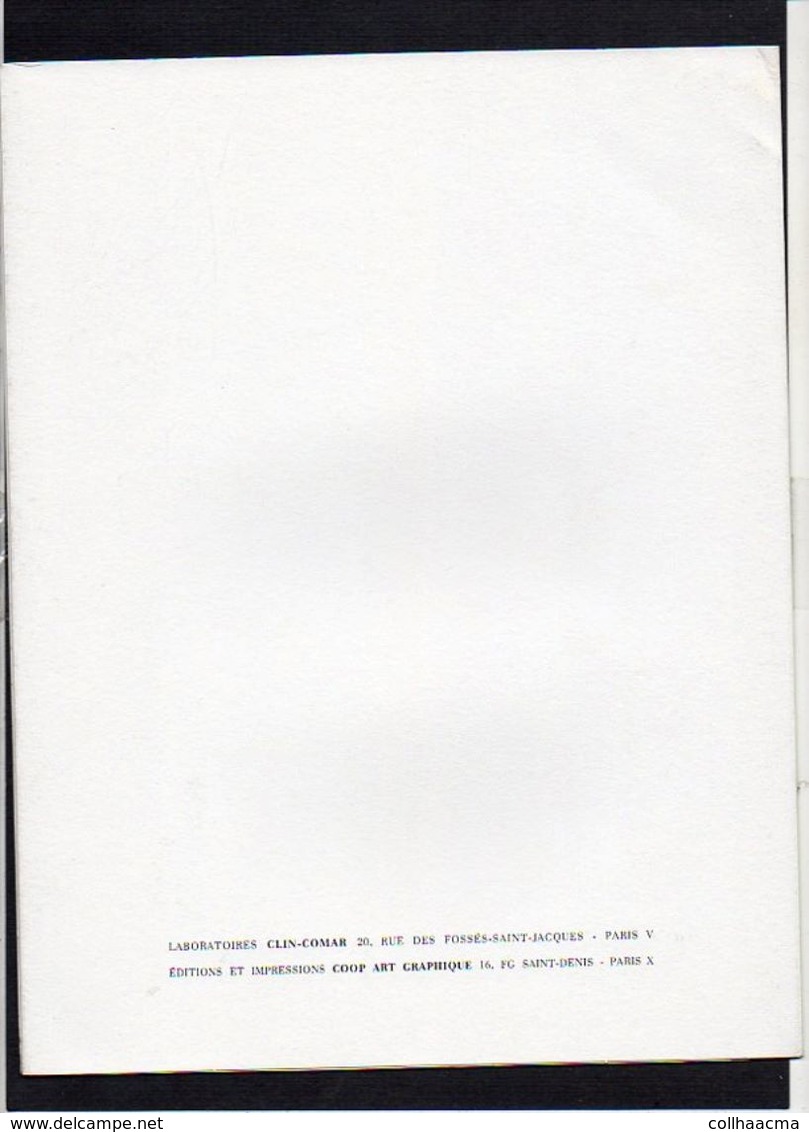 1960 Publicité Laboratoires  / Jeu De Société (genre De L'Oie) / " Jeu De Paris En Miniature " - Autres & Non Classés