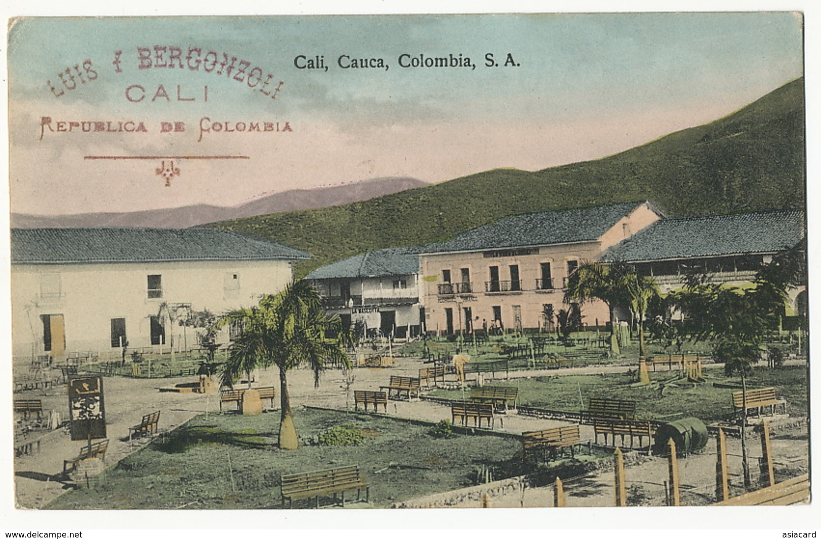 Cali  Cauca P. Used  Buenaventura Transito 1905 - Colombie