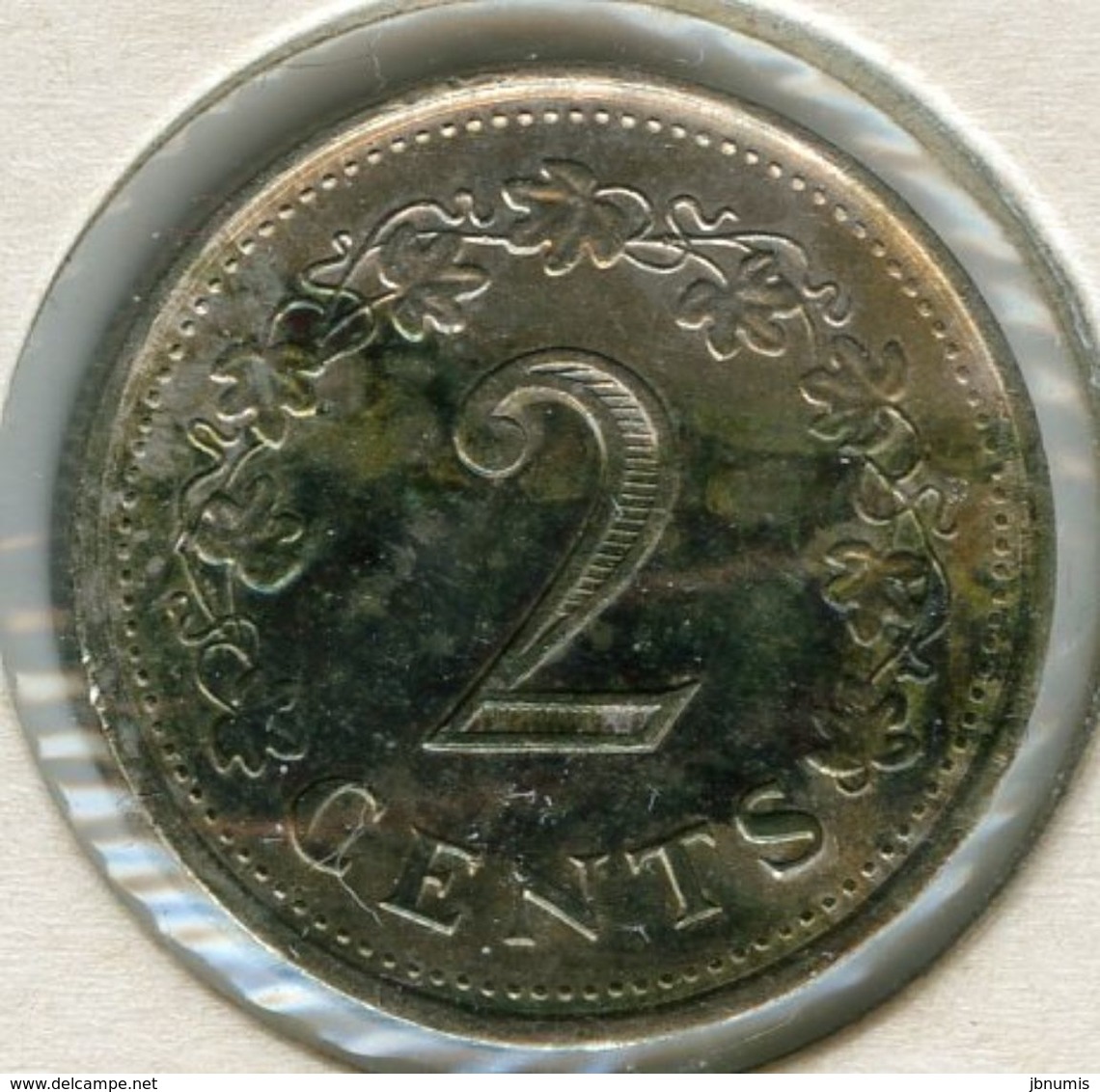 Malte Malta 2 Cents 1976 KM 9 - Malte