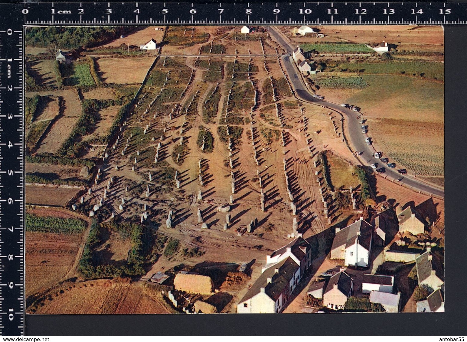 Carnac - Vue Aerienne Des Alignements Du Menec - Non Viaggiata - FR1 - Carnac