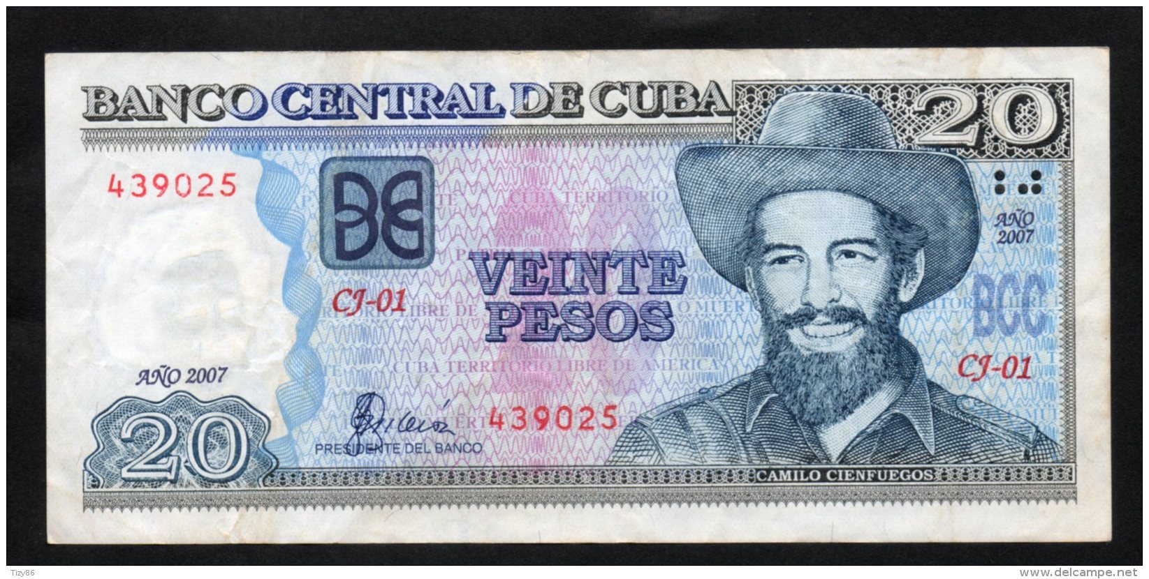 Banconota  Cuba 20 Pesos 2007 - Cuba