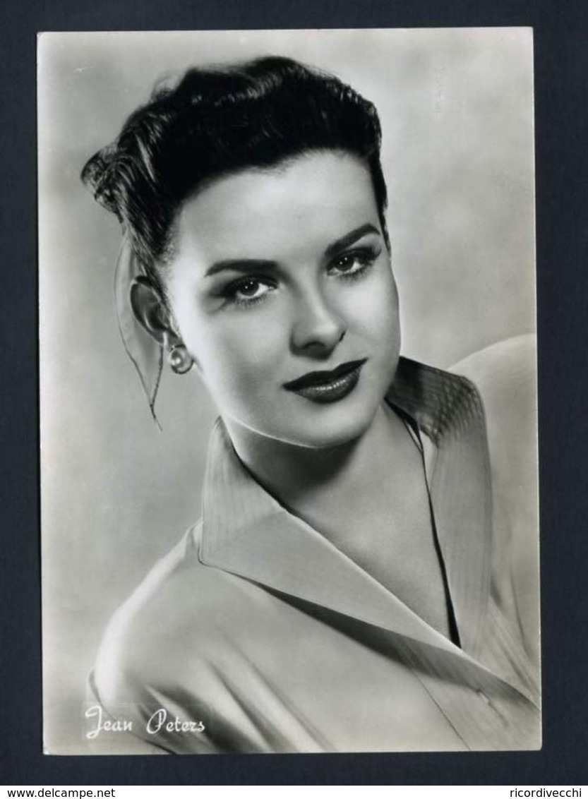 Cartolina Cinema - Jean Peters - Acteurs