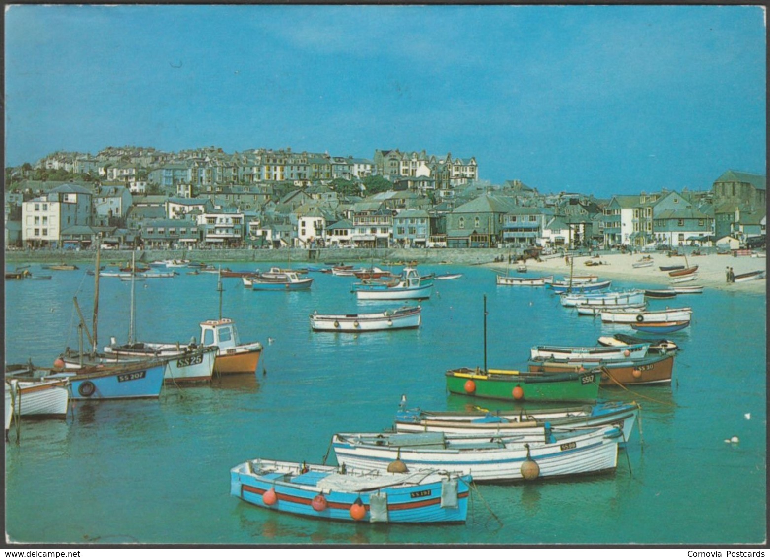 St Ives, Cornwall, 1987 - J & S Cards Postcard - St.Ives