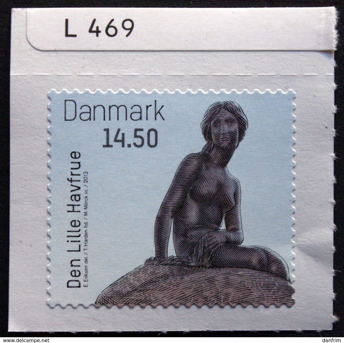 Denmark 2013 The Little Mermaid Minr.1743   MNH (**) ( Lot  D 1268 ) - Neufs