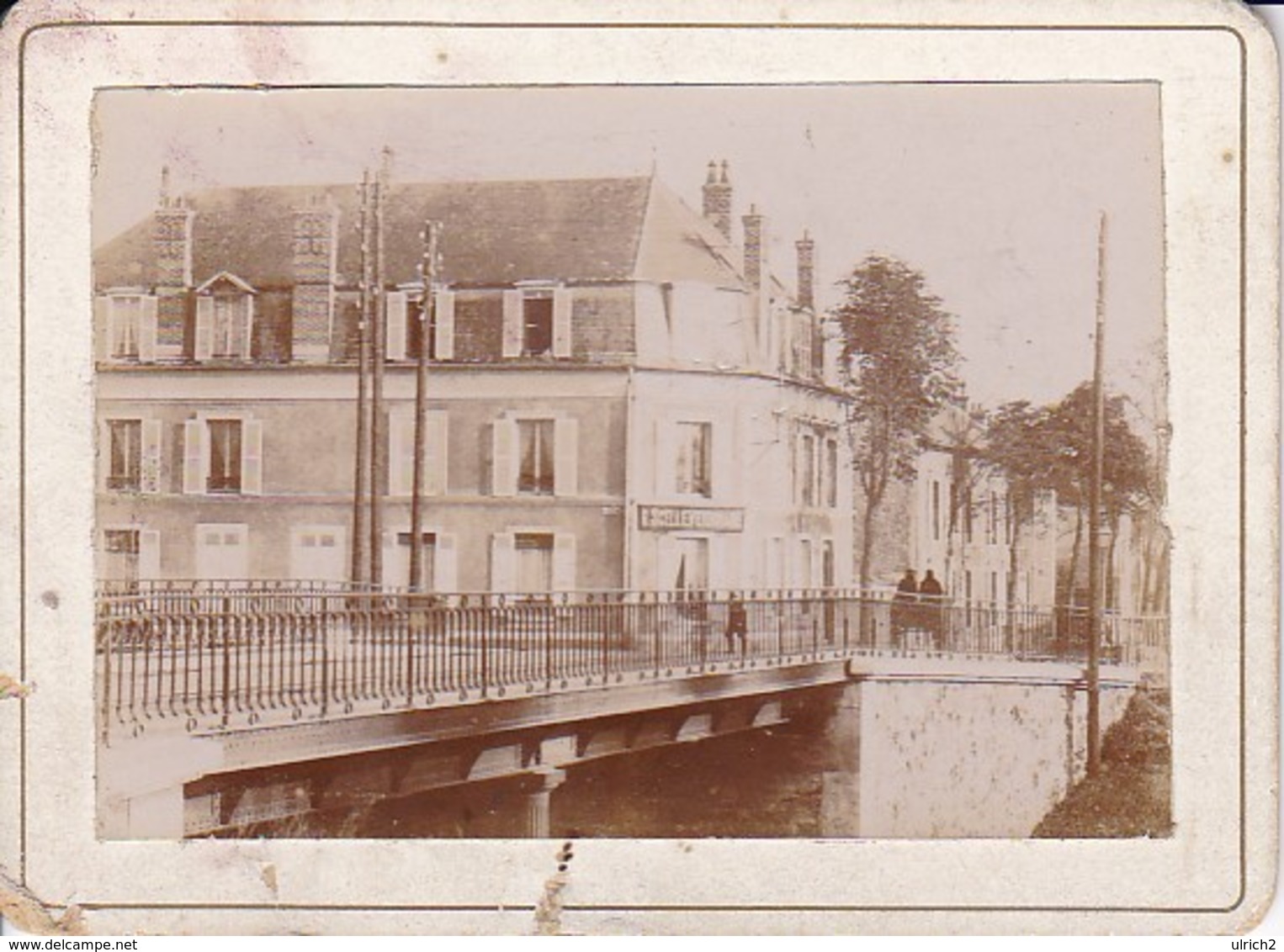 Foto Haus Und Brücke - Frankreich - Ca. 1900 - 9*7cm (33360) - Orte