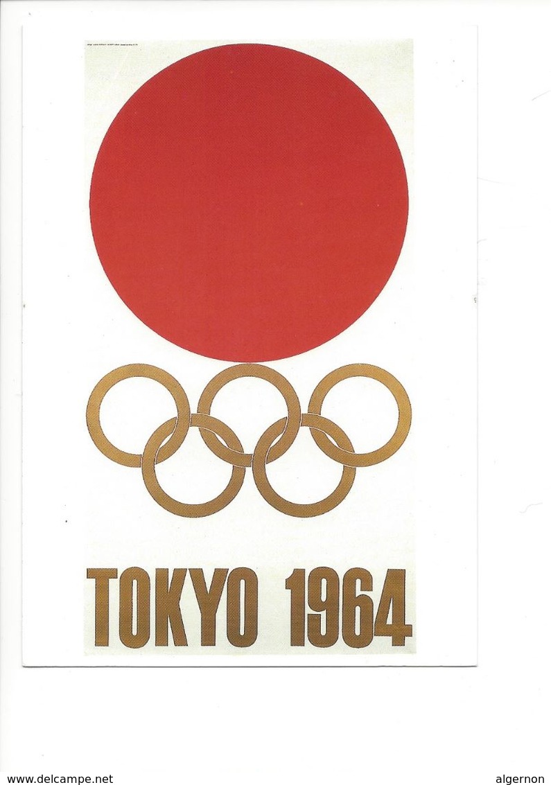 19414 - Tokyo 1964 Olympic Games (Reproduction D'Affiche Format 10 X 15) - Jeux Olympiques