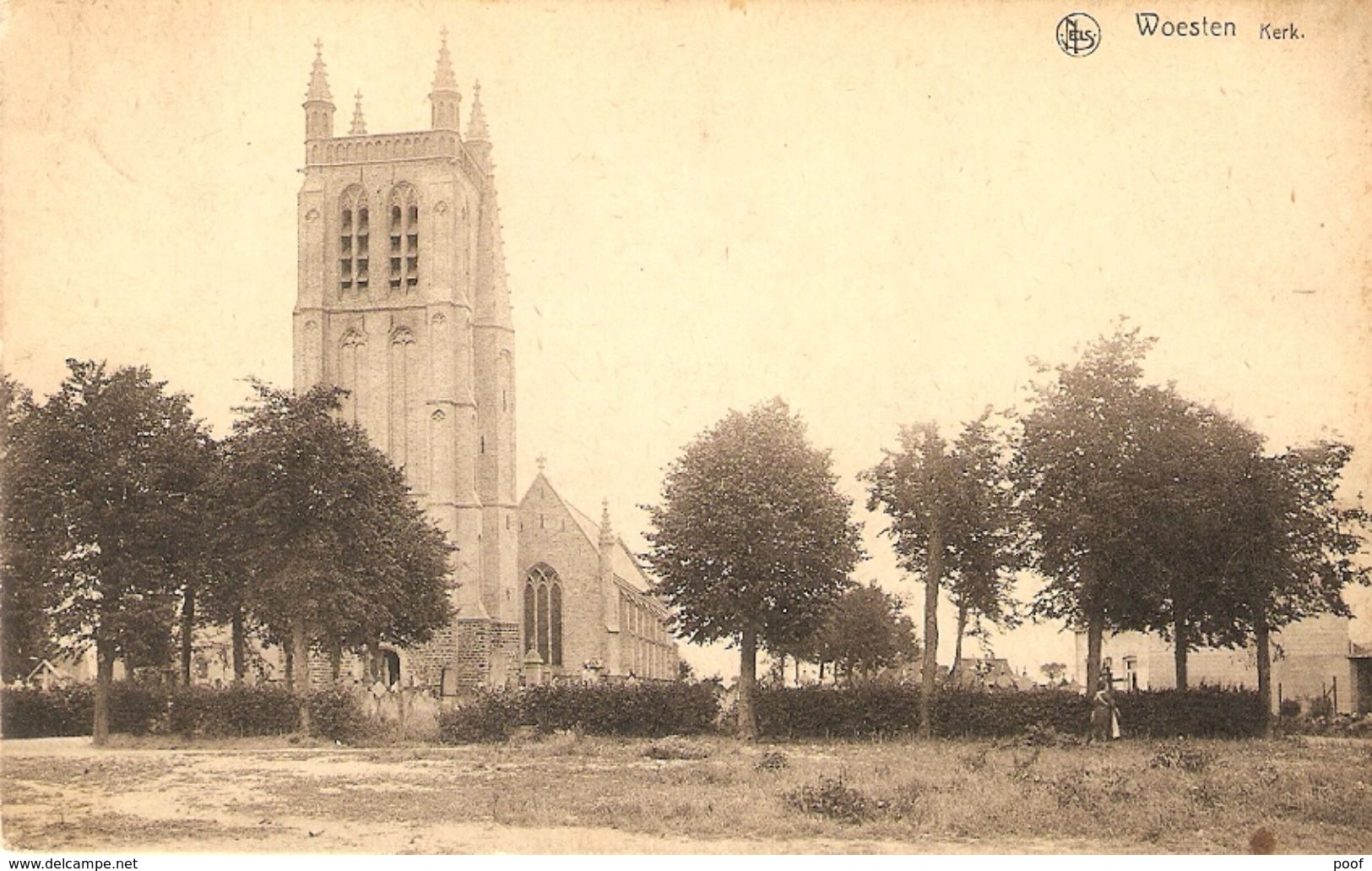 Woesten : Kerk - Vleteren