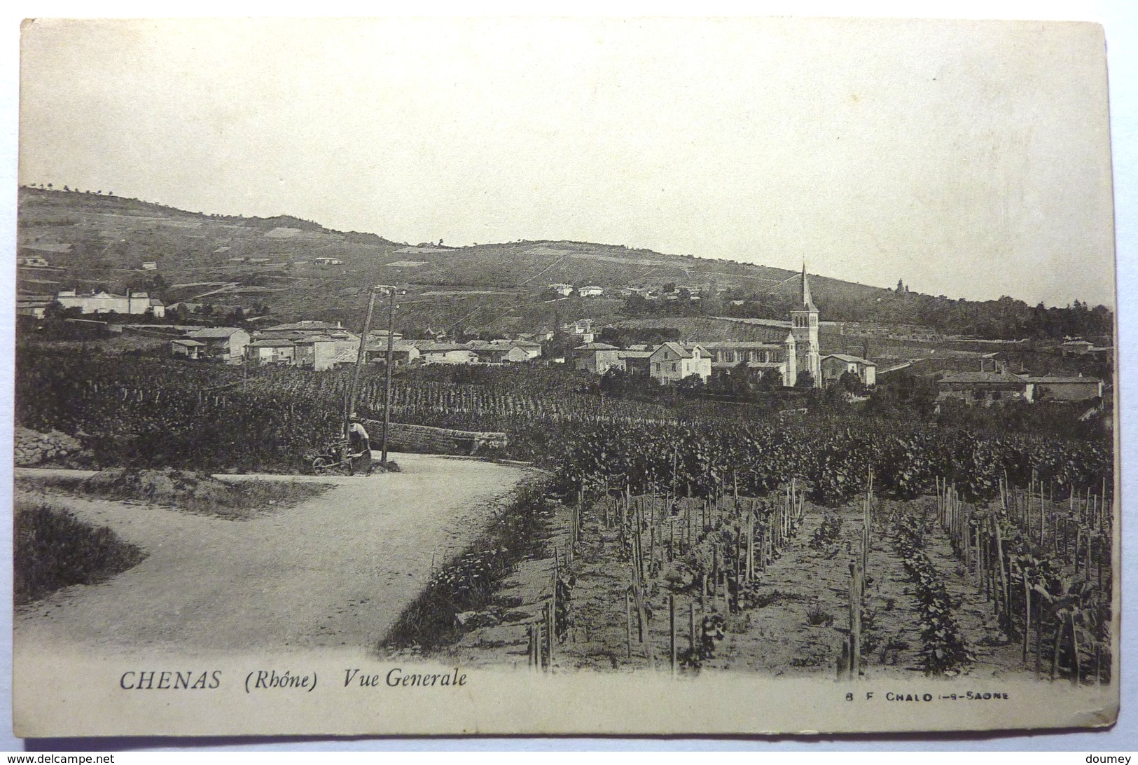 VUE GÉNÉRALE  - CHENAS - Chenas