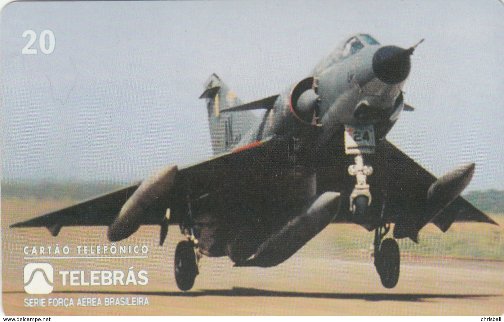 Brazil   Phonecard Aircraft -  Superb Used Condition - Brasilien