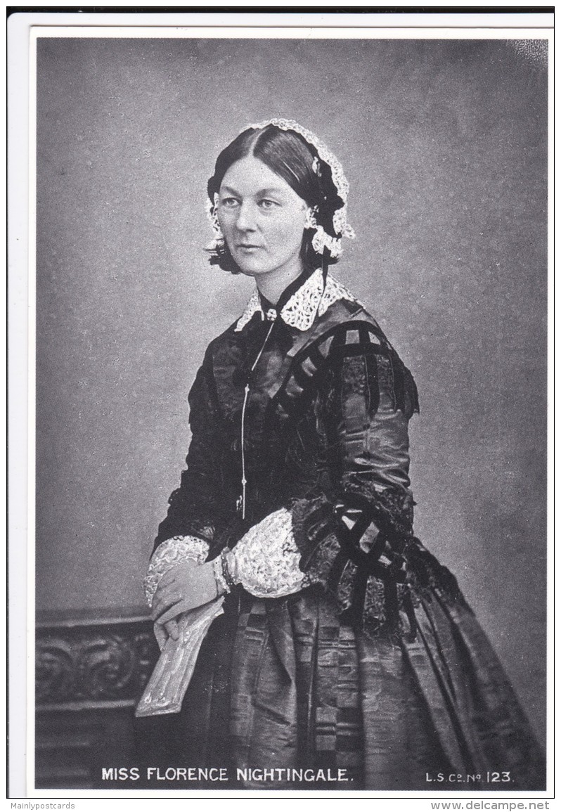 AN92 People - Miss Florence Nightingale - Modern Postcard - Berühmt Frauen