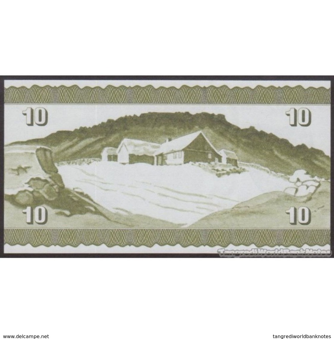 TWN - FAEROE ISLANDS 16a - 10 Kronur 1974 UNC - Isole Faroer