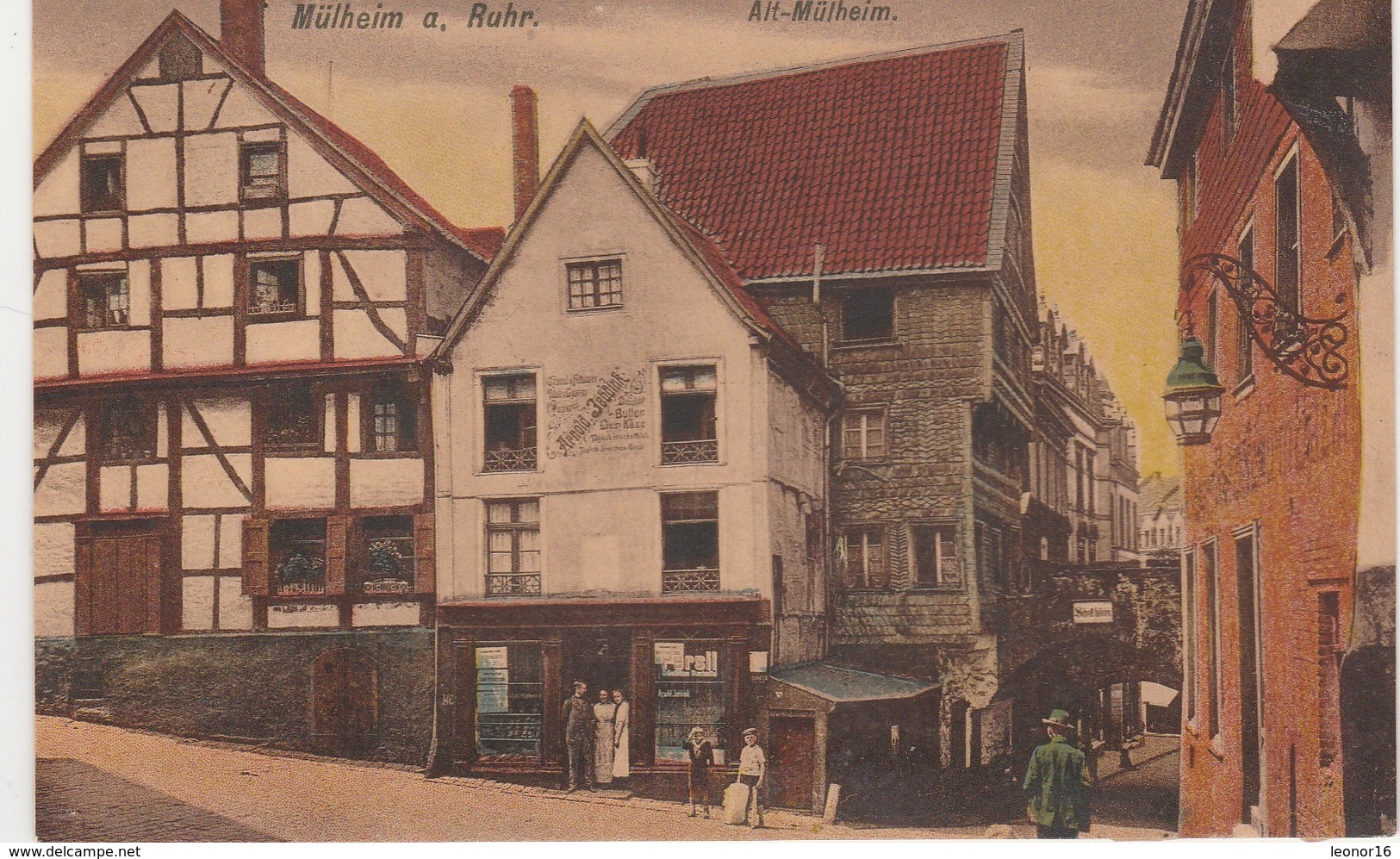 MÜLHEIM AN DER RUHR  -   ** ALT MÜLHEIM ** Mit Geschäft Arnold JEBBINK   -   Verlag  : Cramers Aus Dortmunt  N° 194461 - Muelheim A. D. Ruhr