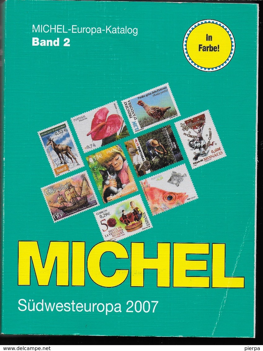 CATALOGO MICHEL - EUROPA OVEST - VOLUME 2 - EDIZIONE 2007 - USATO IN OTTIMO STATO - A COLORI - Germania