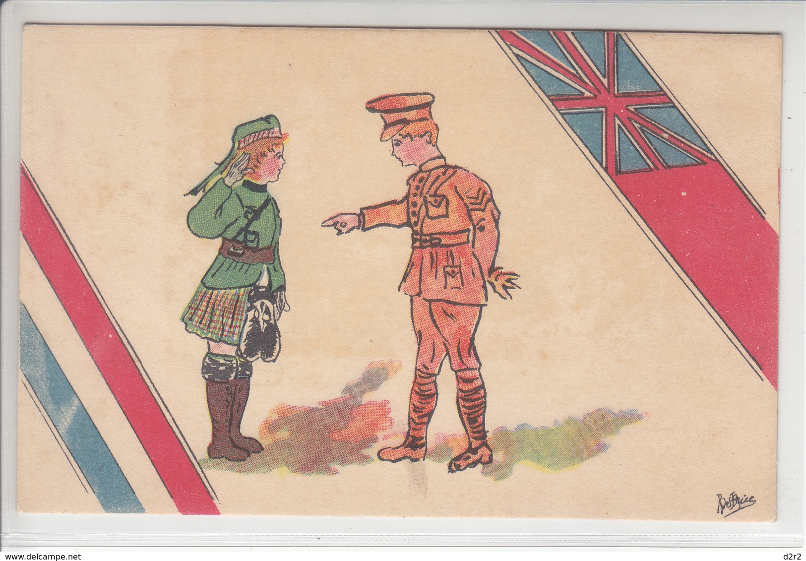 CARTE OFFICIEL - ORPHELINAT DES ARMEES - N/C - ILLUSTRATION - Weltkrieg 1914-18