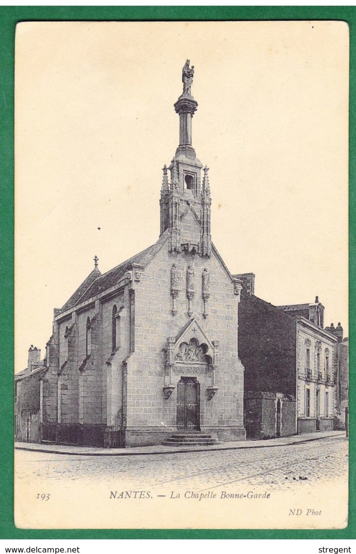 NANTES - La Chapelle Bonne-Garde - Nantes