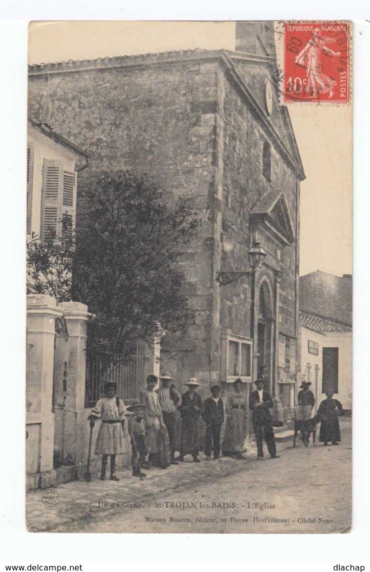 Ile D'Oléron. St. Trojan Les Bains. L'Eglise. (2360) - Ile D'Oléron