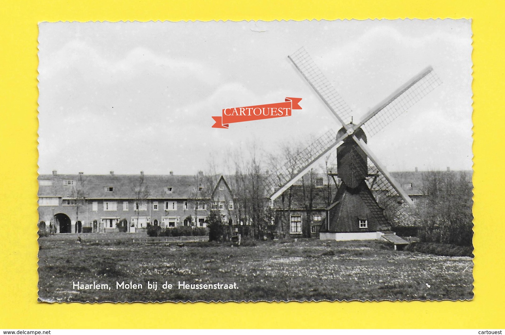 HAARLEM Molen Bij De Heussenstraat MUHLE MILL - Haarlem