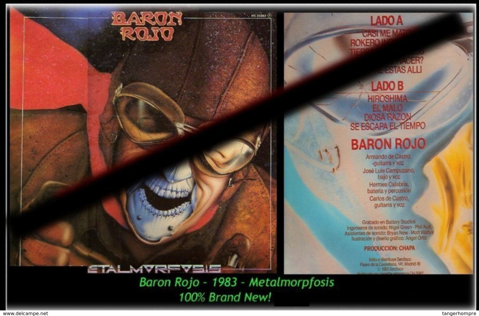 Baron Rojo - Metalmorpfosis - Neue LP Von 1983 - 100 % Brand New -RRR- - Hard Rock & Metal