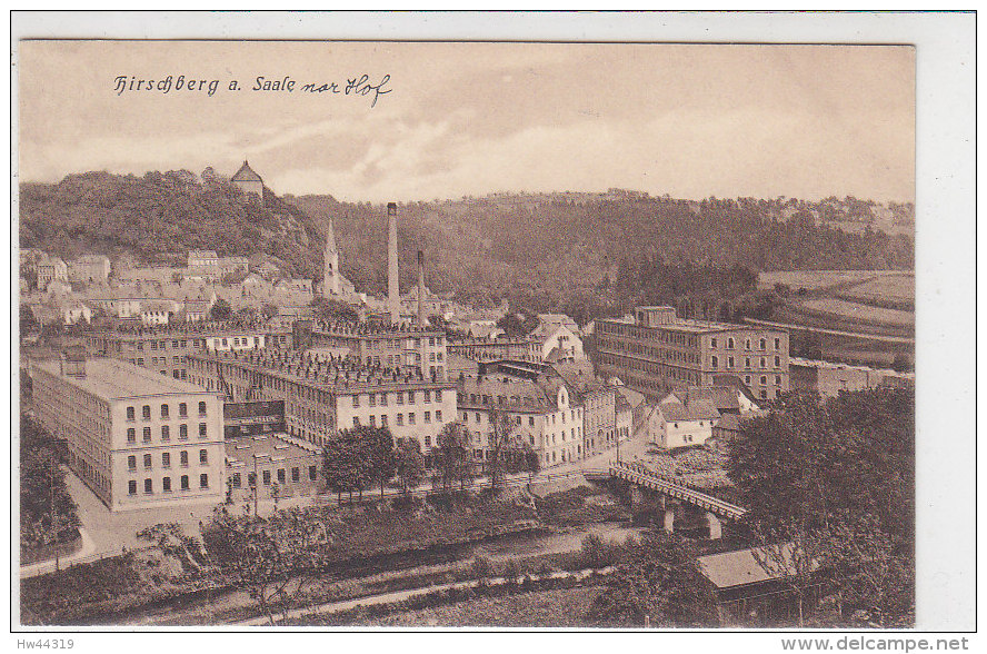 Hirschberg A. Saale - Fabrikgelände  - Um 1910 - Schleiz