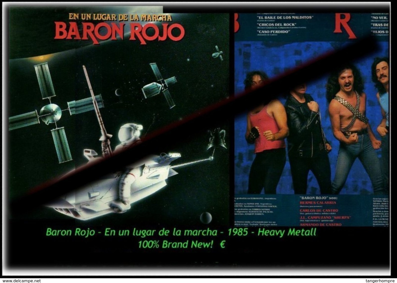 Baron Rojo - En Un Lugar De La Marcha - Neue LP Von 1985 - 100 % Brand New -RR- - Hard Rock & Metal