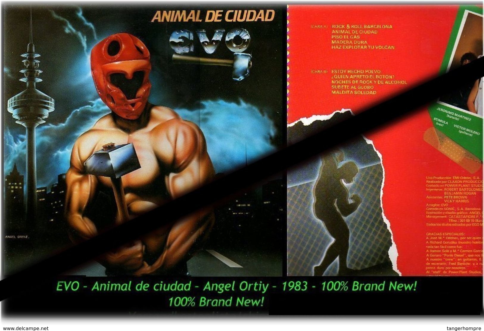 EVO - Animal De Ciudad - Neue LP Von 1983 - 100 % Brand New -RRR- - Hard Rock & Metal