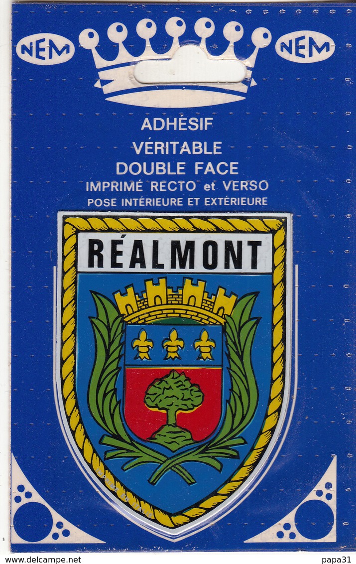 Adhésif De REALMONT - Realmont