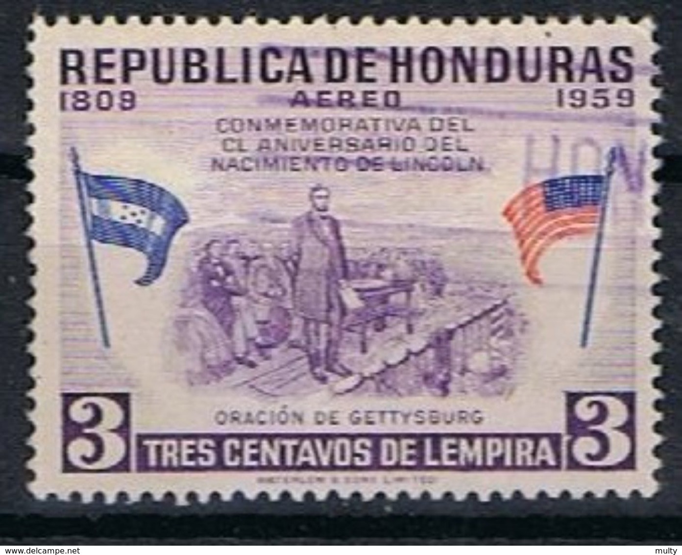 Honduras Y/T LP 268 (0) - Honduras