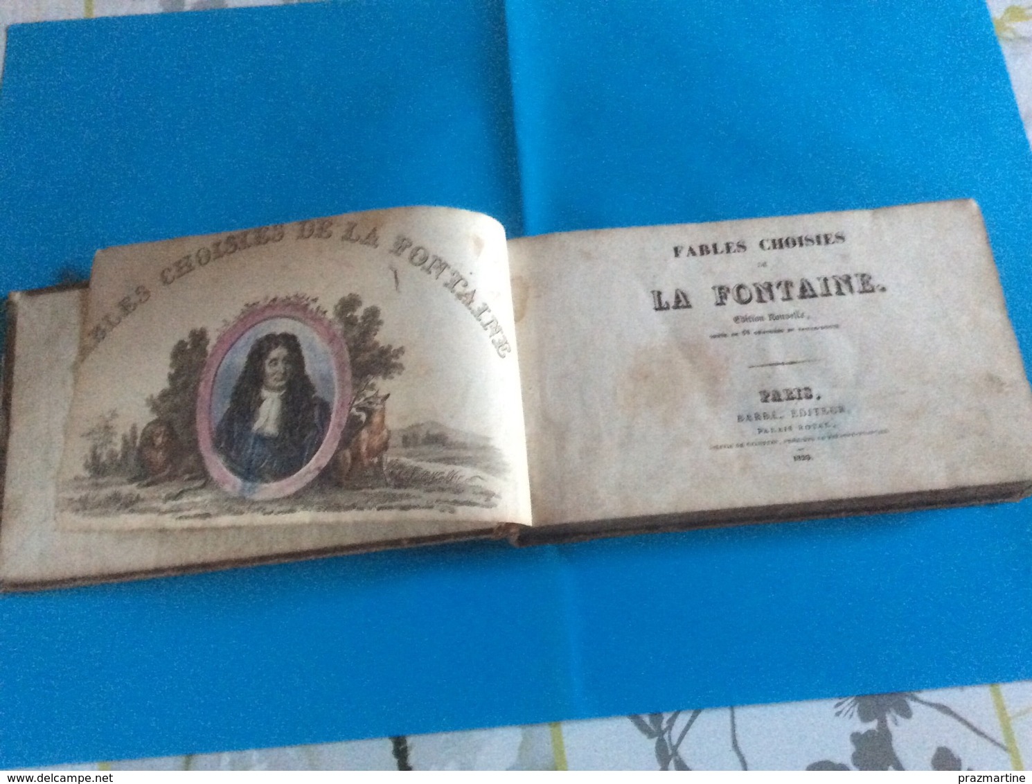 Fables Choisies De La Fontaine 1829 - Auteurs Français